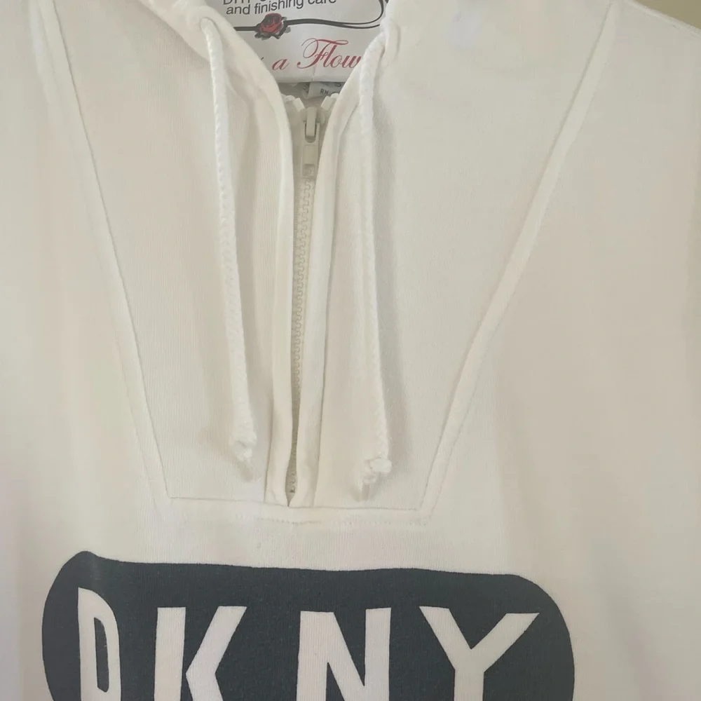 DKNY JEANS HOODED TOP - Picture 4 of 14